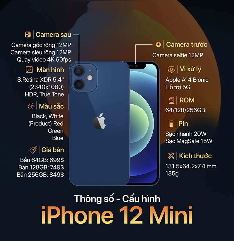 iPhone 12 MiNi: Trải nghiệm chiếc di động nhỏ gọn, mạnh nhất với giá bán rẻ nhất dòng iPhone 12 Series