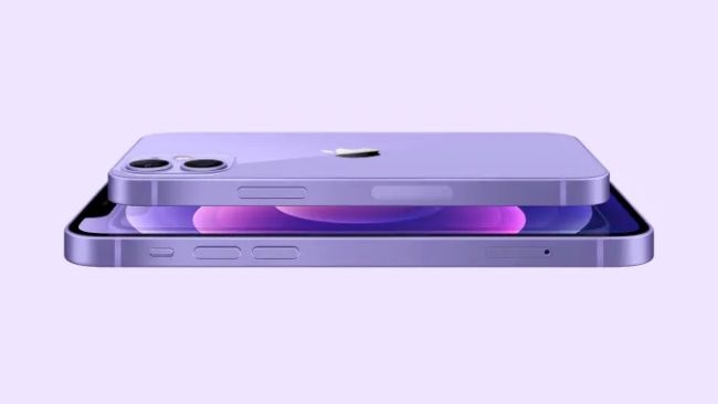 Khoai Lang Tím - bản màu thứ 6 của iPhone 12 Mini vừa ra mắt