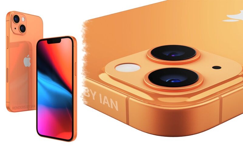 Lộ Diện iPhone 13 Concept Orange Cực Cuốn Hút 