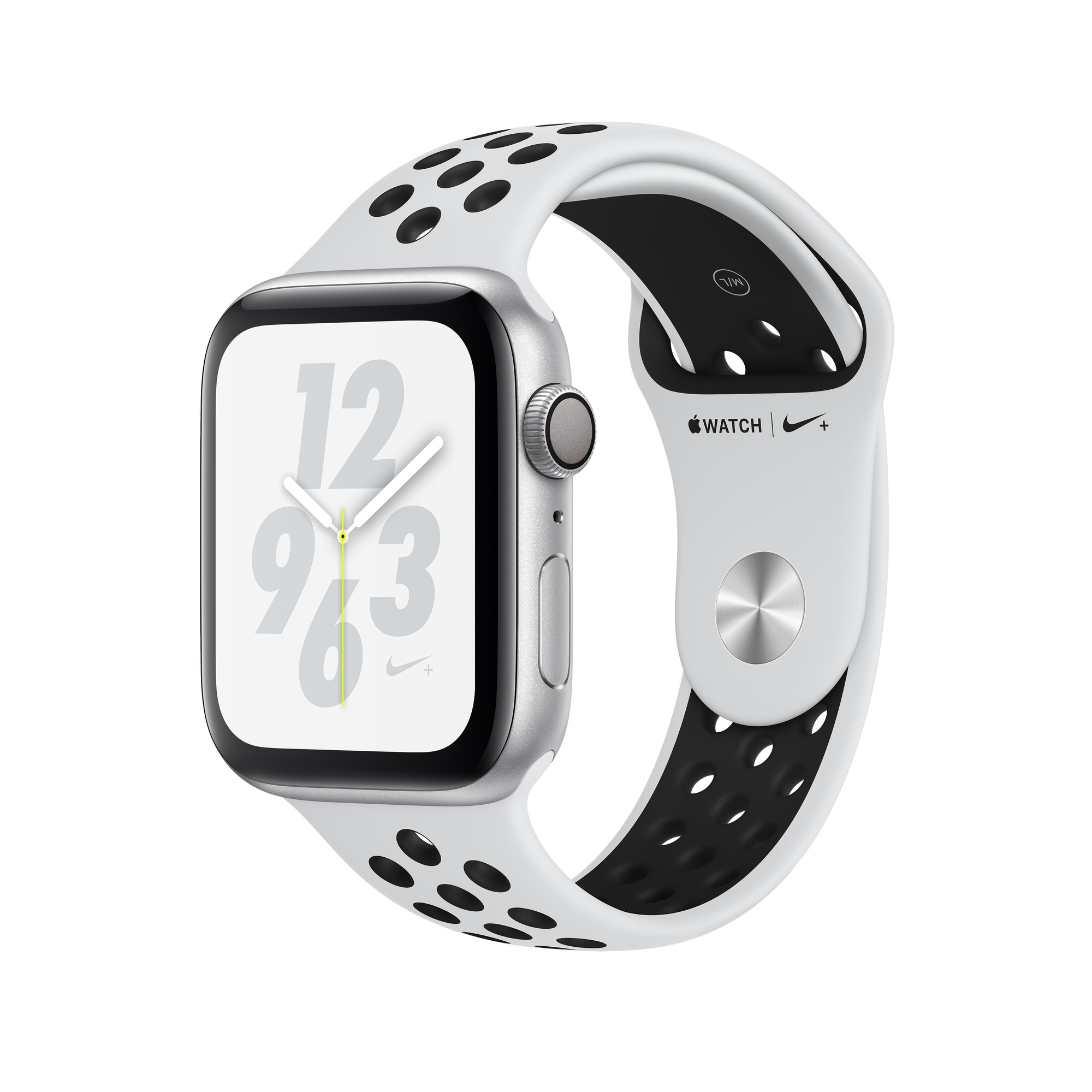 Apple Watch S4 40mm (LTE + GPS) viền nhôm dây cao su - NIKE WHITE